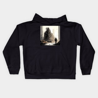 Post apocalyptic Design The last of us style Kids Hoodie